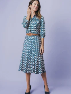 Chemisier chaud en maille