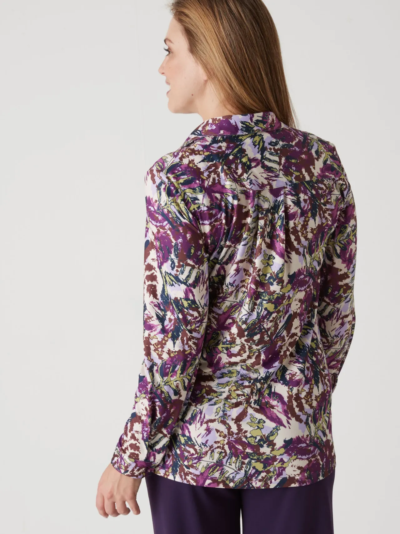 Chemisier chaud en maille