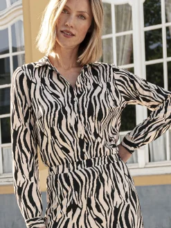 Chemisier chaud en maille