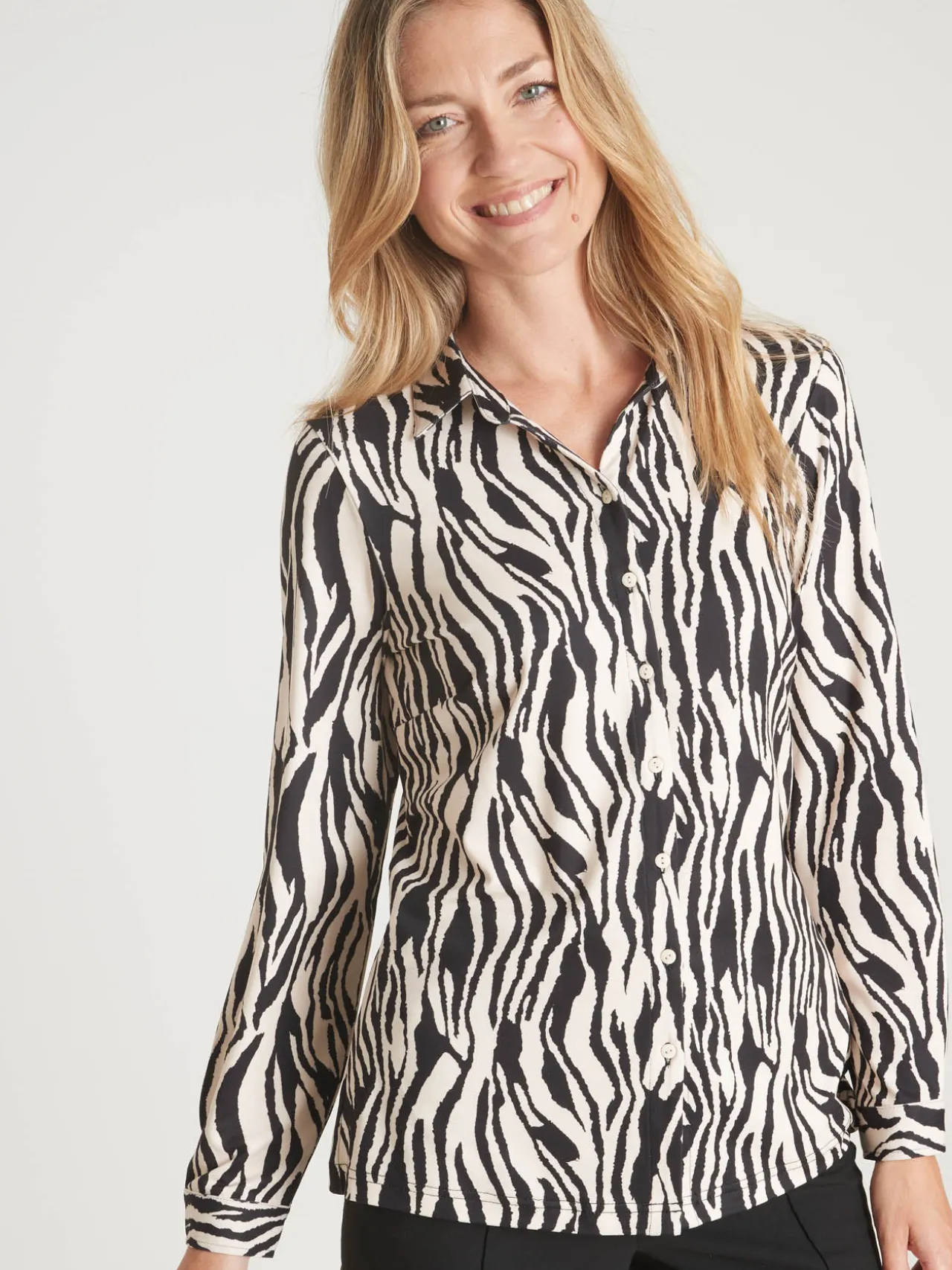 Chemisier chaud en maille