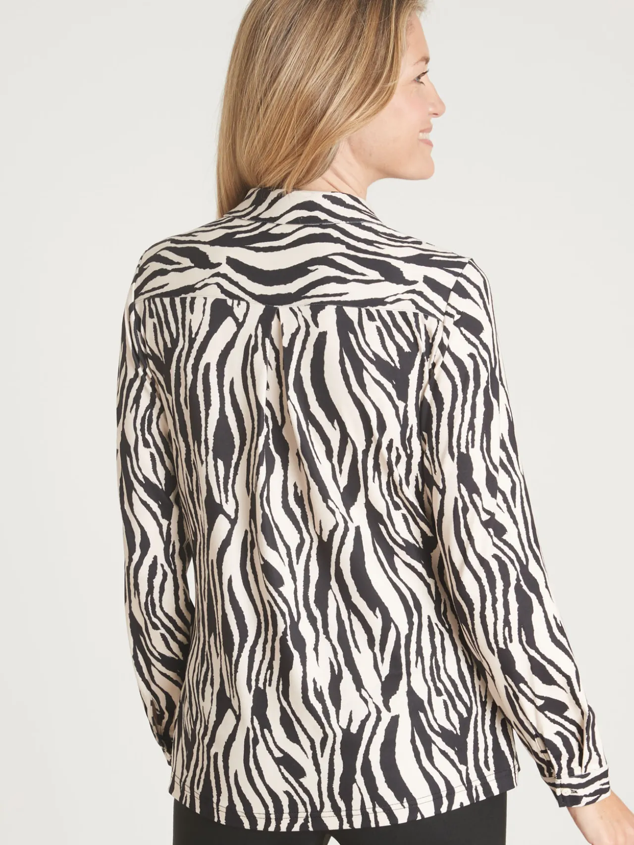 Chemisier chaud en maille