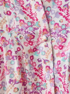 Chemisier effet plastron manches longues