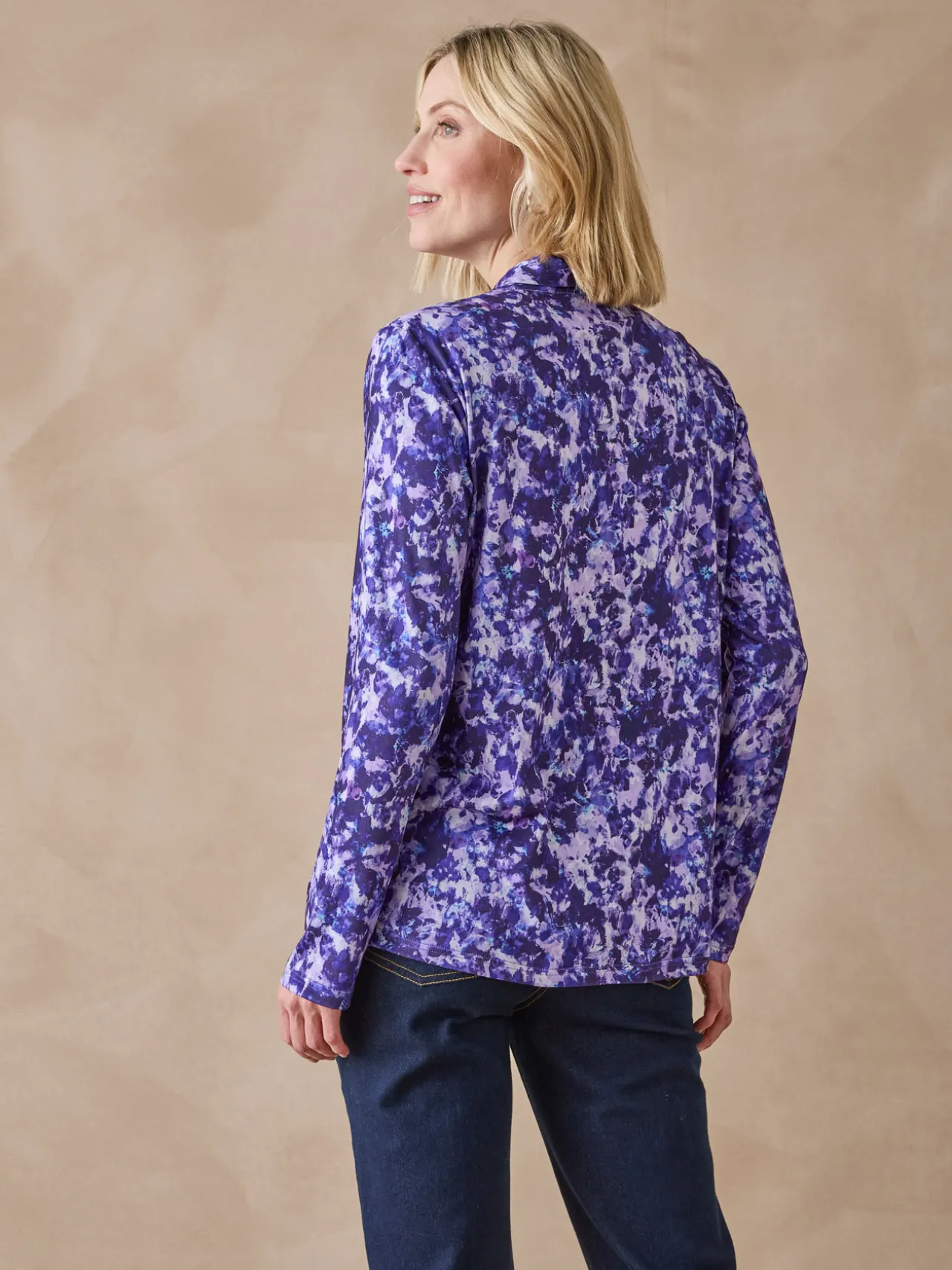 Chemisier en maille chaude