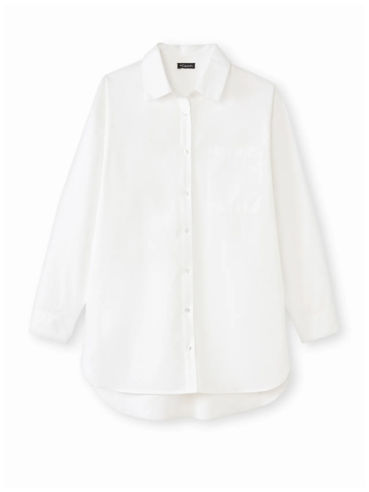 Chemisier long pur coton