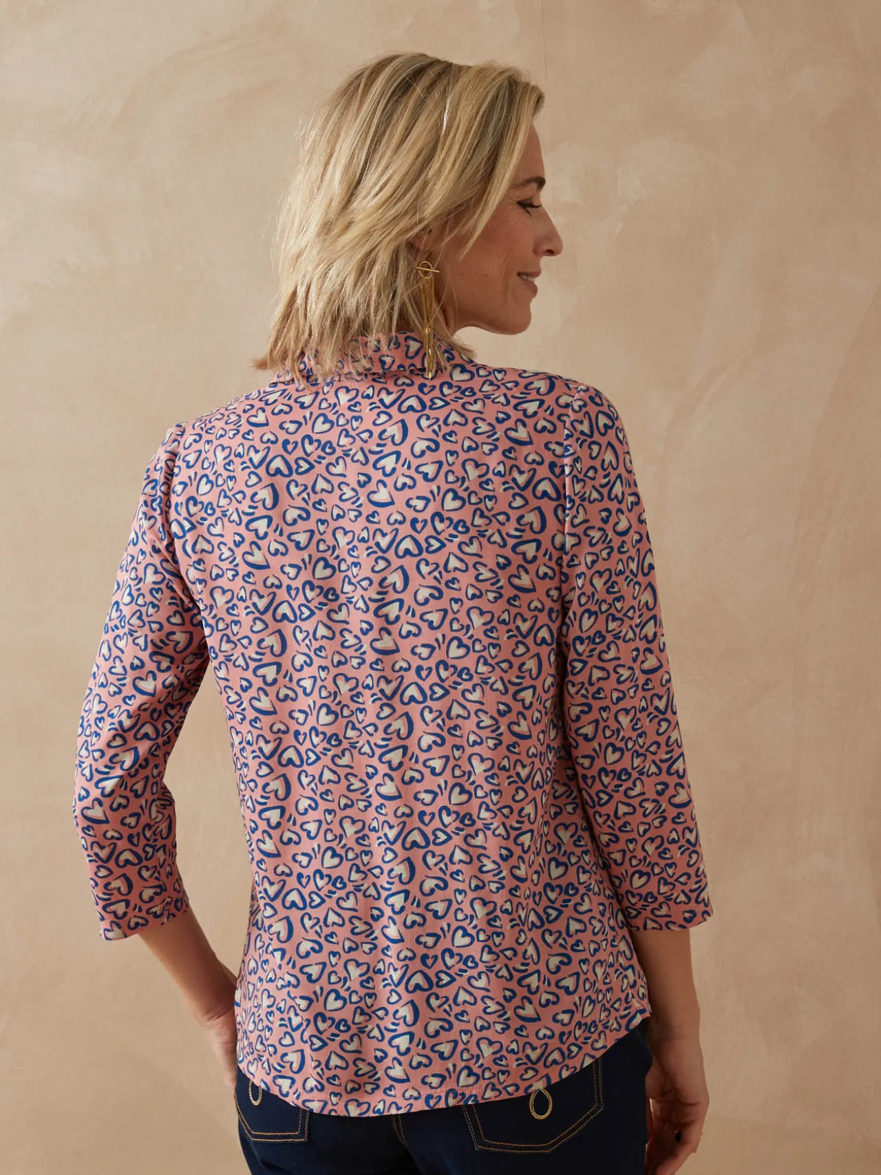 Chemisier manches 3/4