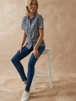 Chemisier manches courtes