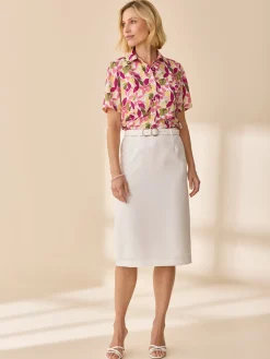 Chemisier manches courtes