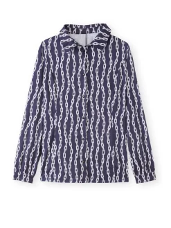 Chemisier manches longues en maille