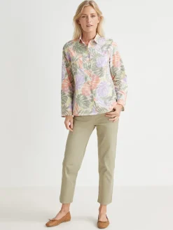 Chemisier manches retroussables