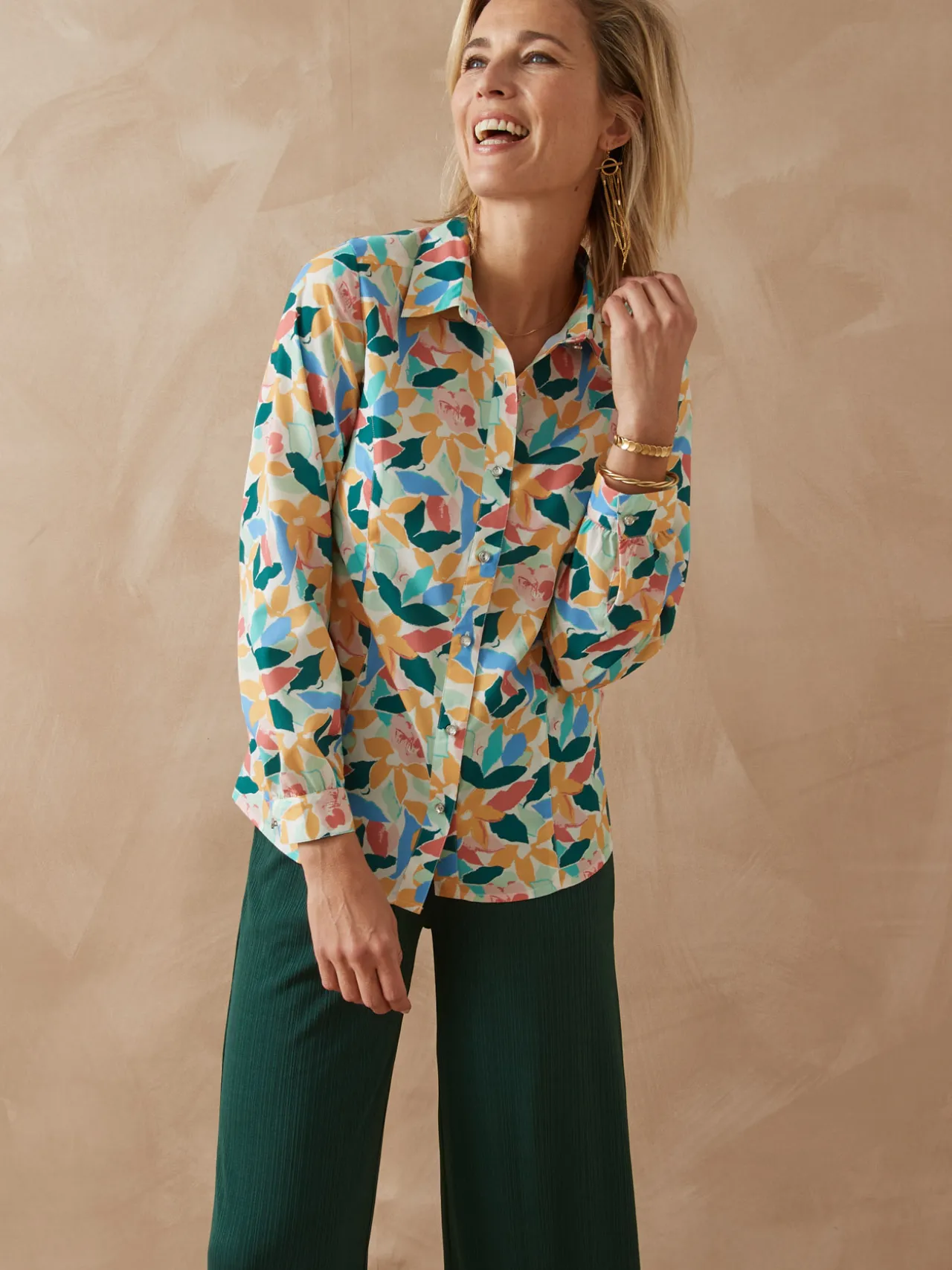 Chemisier toucher doux