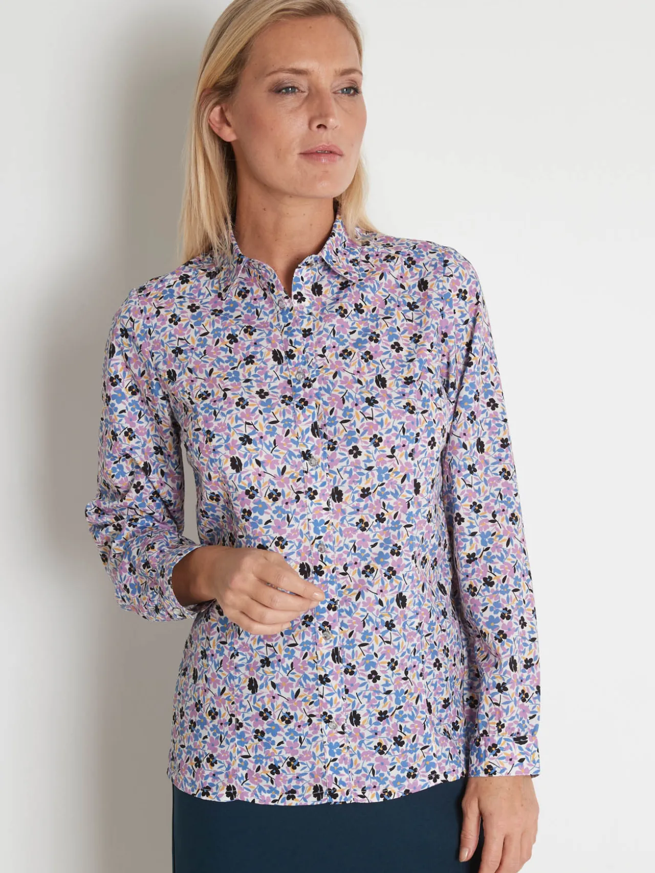 Chemisier toucher doux