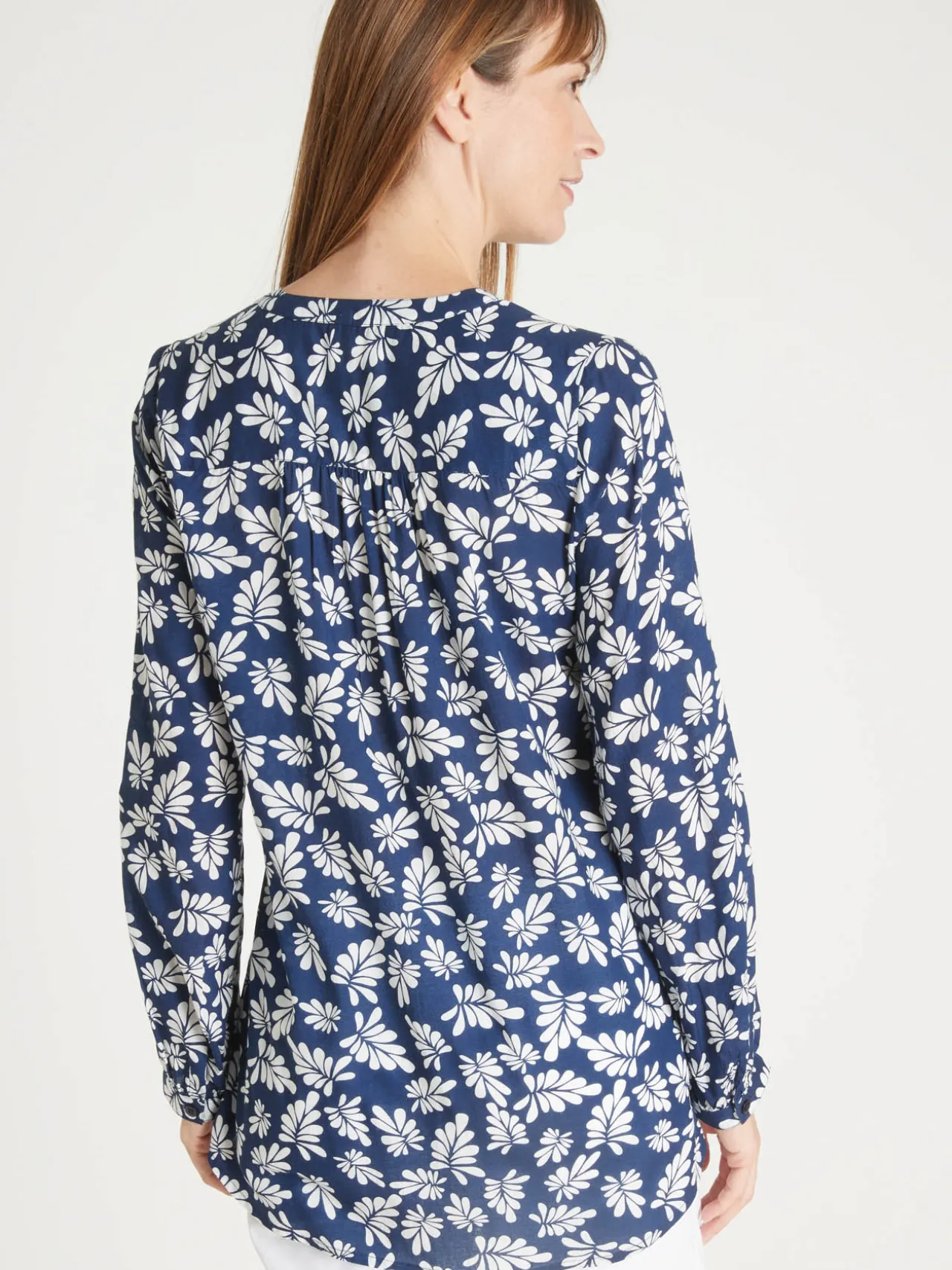 Chemisier tunique à petits plis