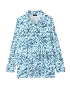 Chemisier tunique en maille fluide