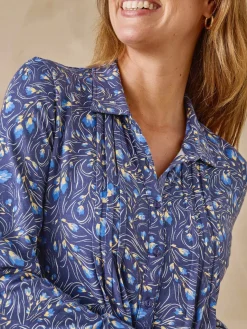 Chemisier tunique en maille fluide