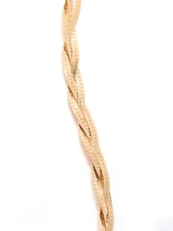 Collier maille entrelacée