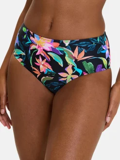 Culotte de bain taille haute