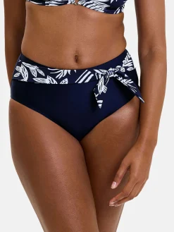 Culotte de bain taille haute