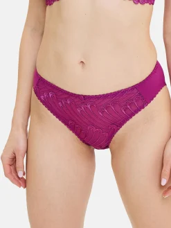 Culotte microfibre et broderie Narcisse