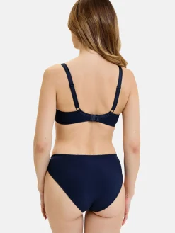 Culotte microfibre et dentelle