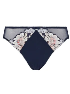 Culotte microfibre et dentelle