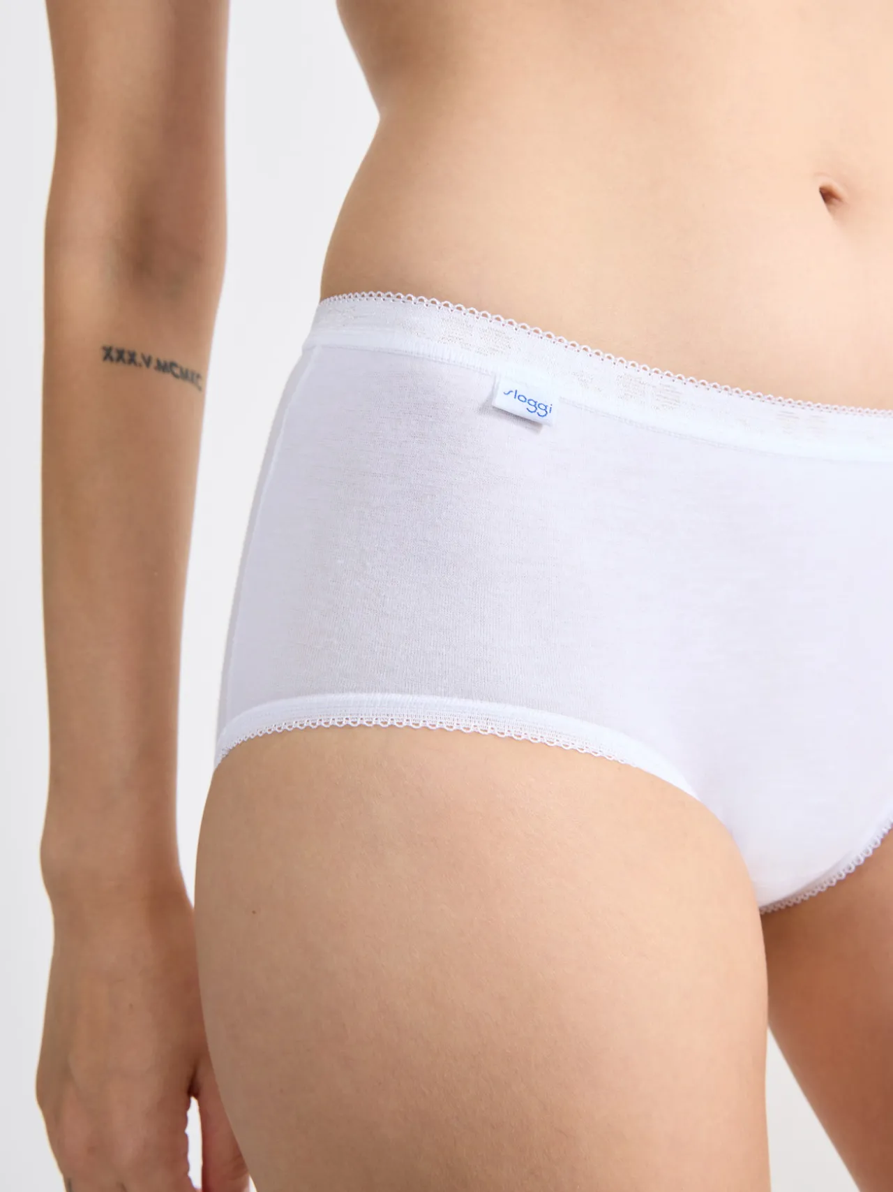 Culotte midi Basic + coton majoritaire