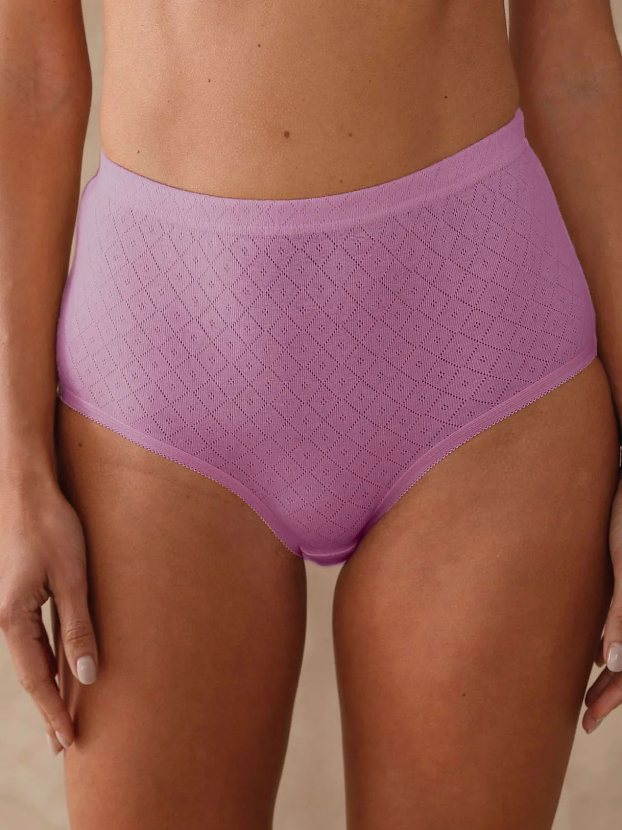 Culottes en maille jacquard lot de 4