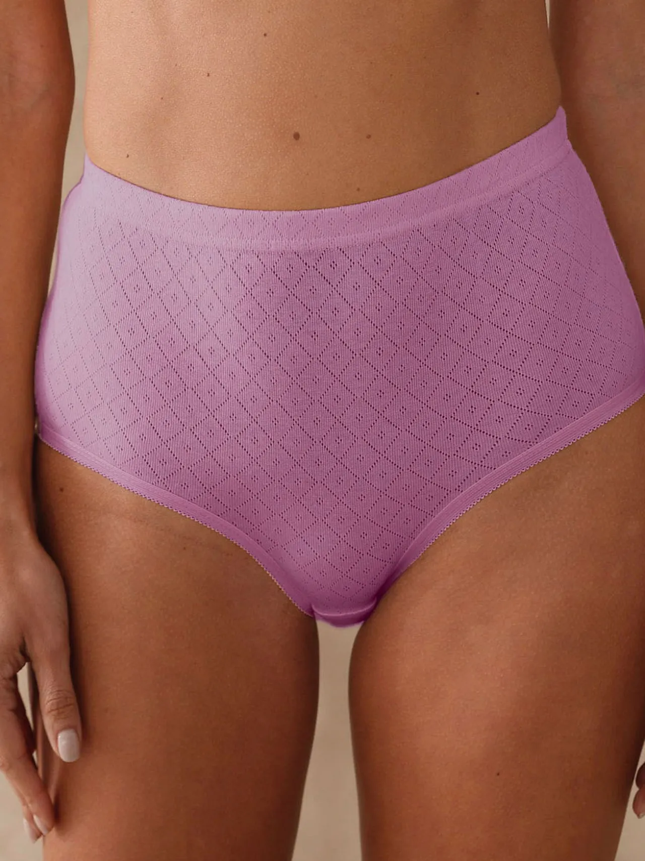 Culottes en maille jacquard lot de 4