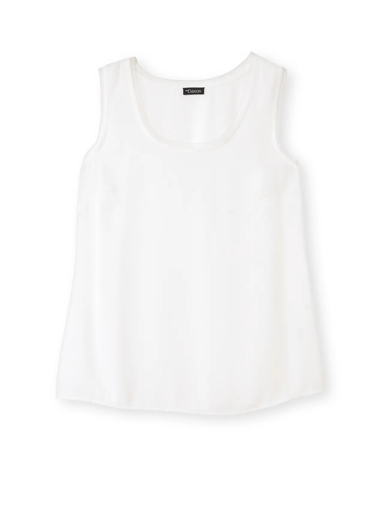 Débardeur en crêpe avec dentelle