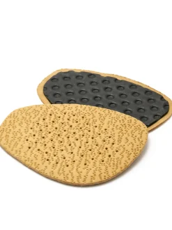 Demi-semelles fines en cuir