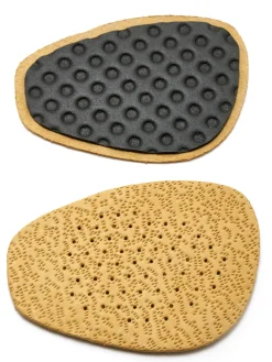 Demi-semelles fines en cuir