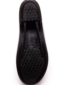 Derbies à lacets en maille extensible