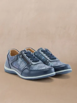 Derbies avec lacets et zip