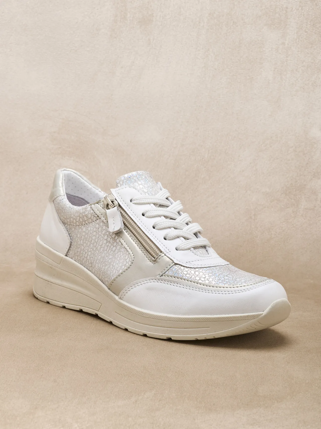 Derbies avec zip et lacets