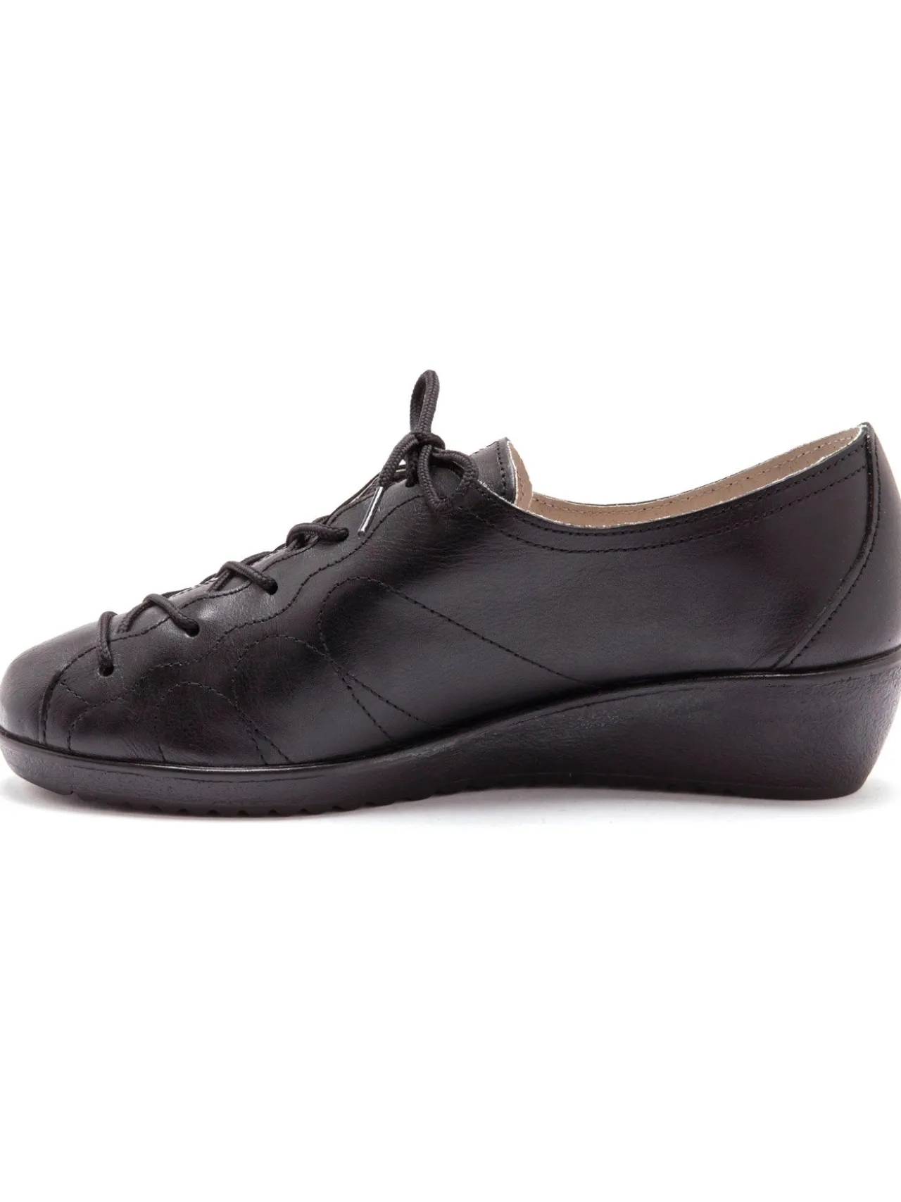 Derbies cuir à lacets extra larges