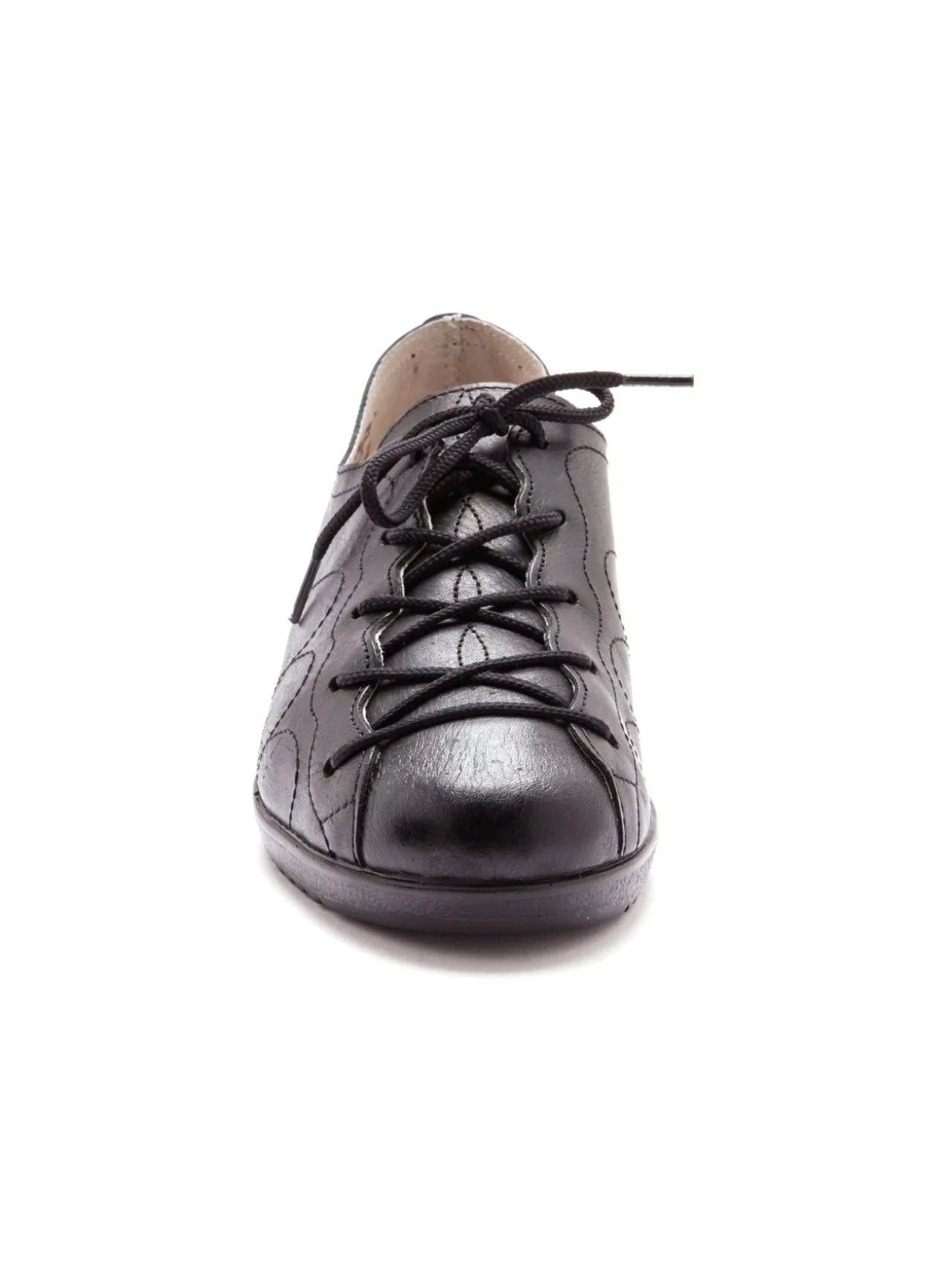 Derbies cuir à lacets extra larges