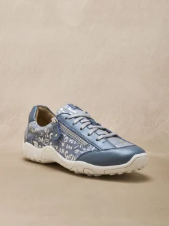 Derbies cuir motifs brillants