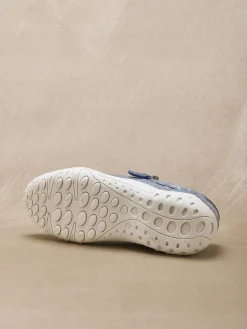 Derbies cuir motifs brillants