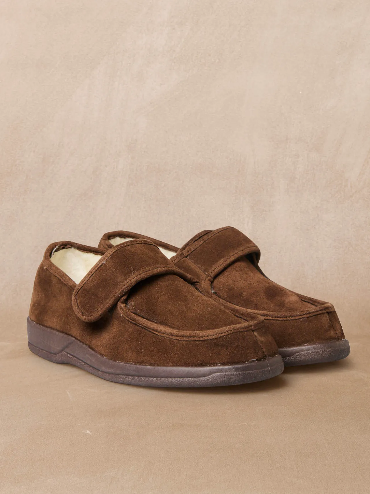 Derbies fourrés à scratch