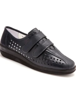 Derbies scratchées à semelle amovible