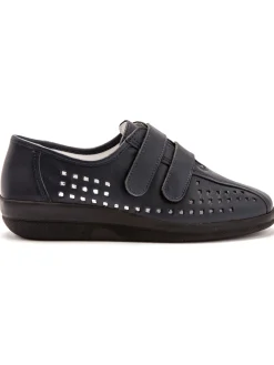 Derbies scratchées à semelle amovible