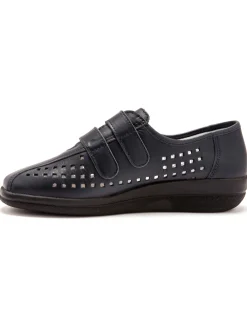 Derbies scratchées à semelle amovible