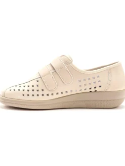 Derbies scratchées à semelle amovible