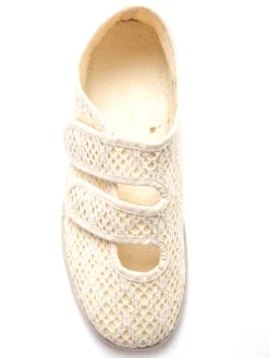 Derbies souples toile et éponge