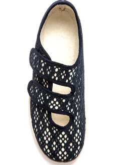 Derbies souples toile et éponge