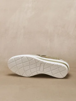 Derbies tout cuir à scratchs