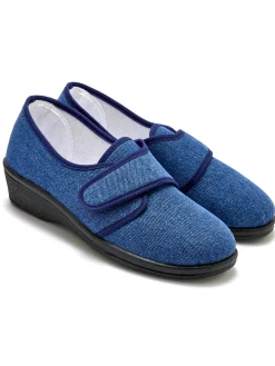 Derbies ultra-souples à patte scratch