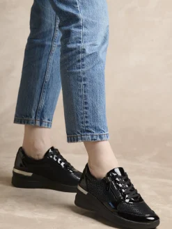 Derbies zip côté et lacets