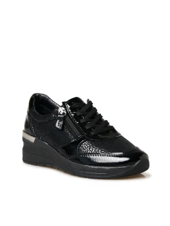 Derbies zip côté et lacets