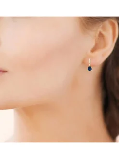 Dormeuses oxyde de zirconium et pierre b