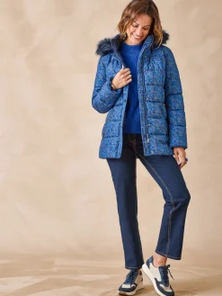 Doudoune à capuche amovible